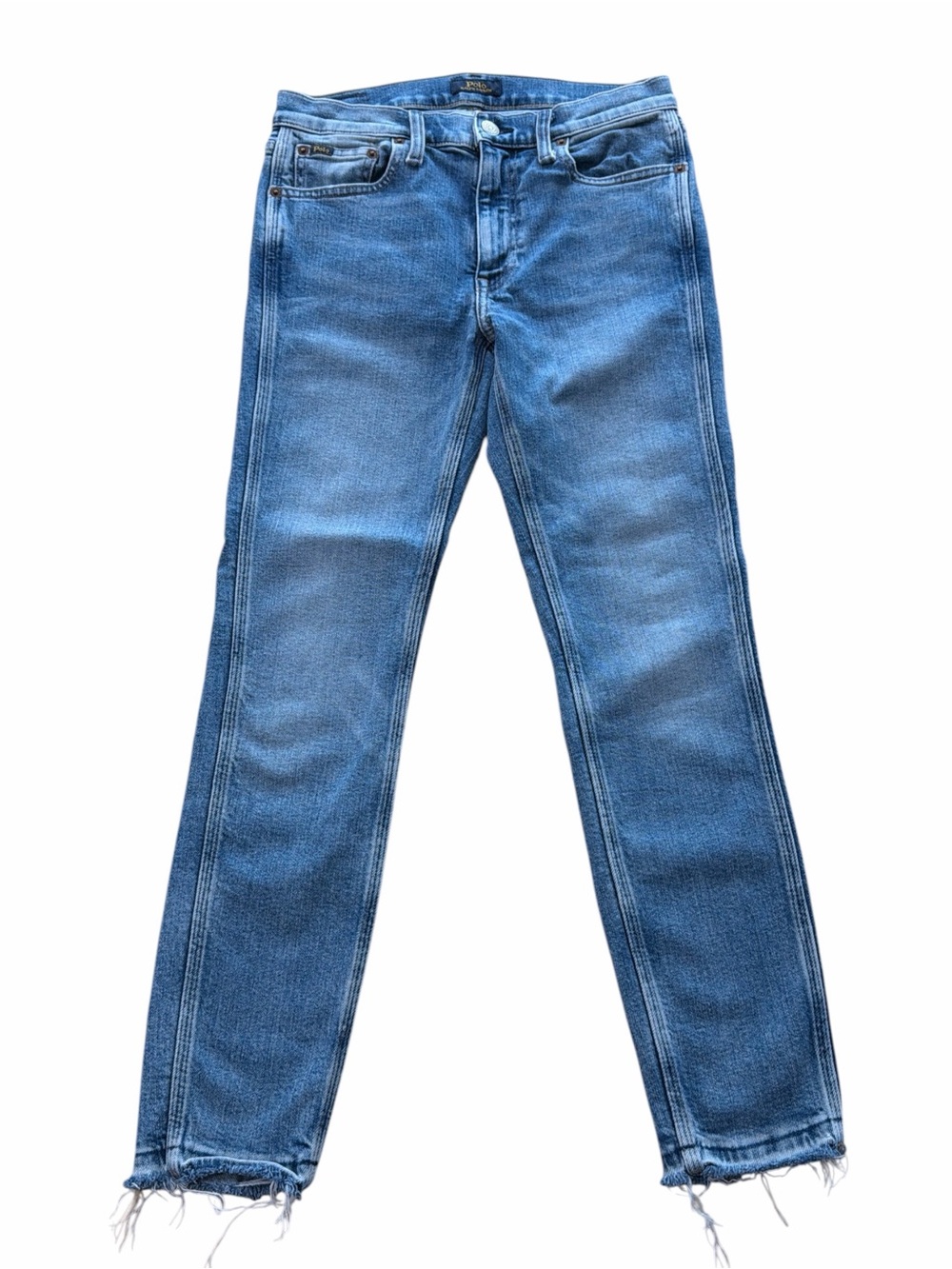 Polo Ralph Lauren Tompkins Mid Rise Cropped Skinny Jeans